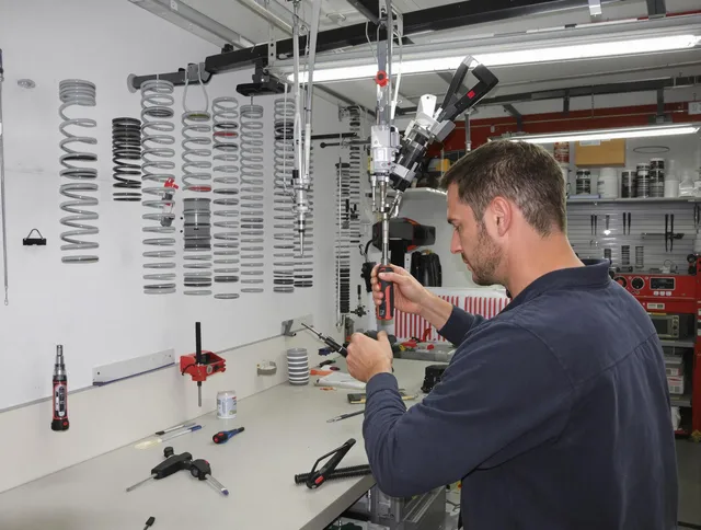 West Haven Garage Door Repair safety certified technician performing precision spring replacement in West Haven